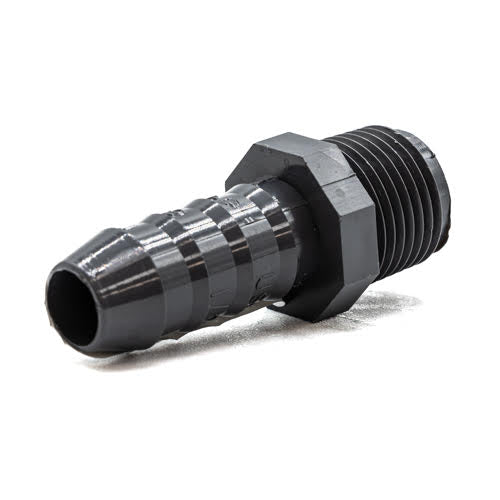 1/2" Grey Insert PVC Male Adapter Side