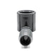 3/4" PVC Combination Tee Side