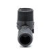 3/4" Grey PVC Combination 90 Degrees Elbow Front