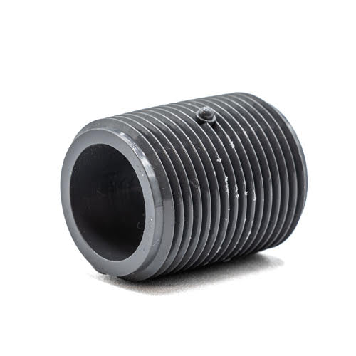3/4" x Close Grey PVC Pipe Nipple Side