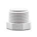 1" PVC Plug Front