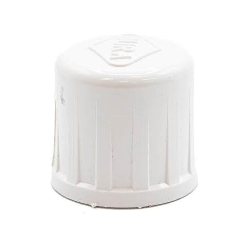 1/2" White PVC Cap Slip