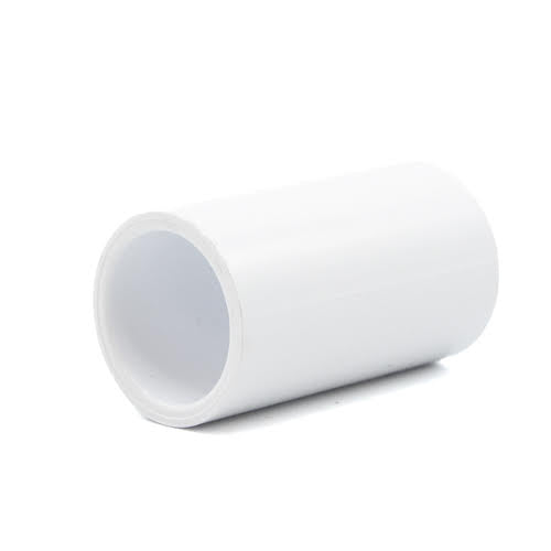 1/2" White PVC Tele Coupling Slip