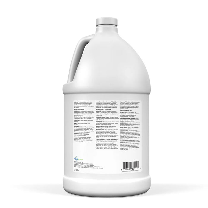 Rapid Clear Flocculant Professional Grade Back