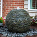 Stacked Slate Sphere in Calgary